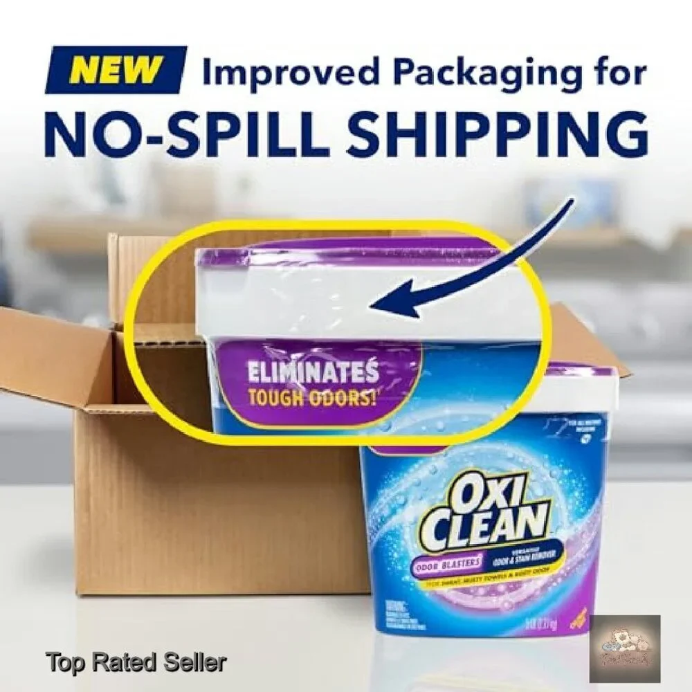 Versatile Odor Stain Remover Powder Laundry Booster 5 lb Container